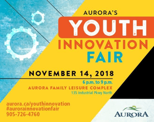 York Region Past Events | Aurora's Youth Innovation Fair