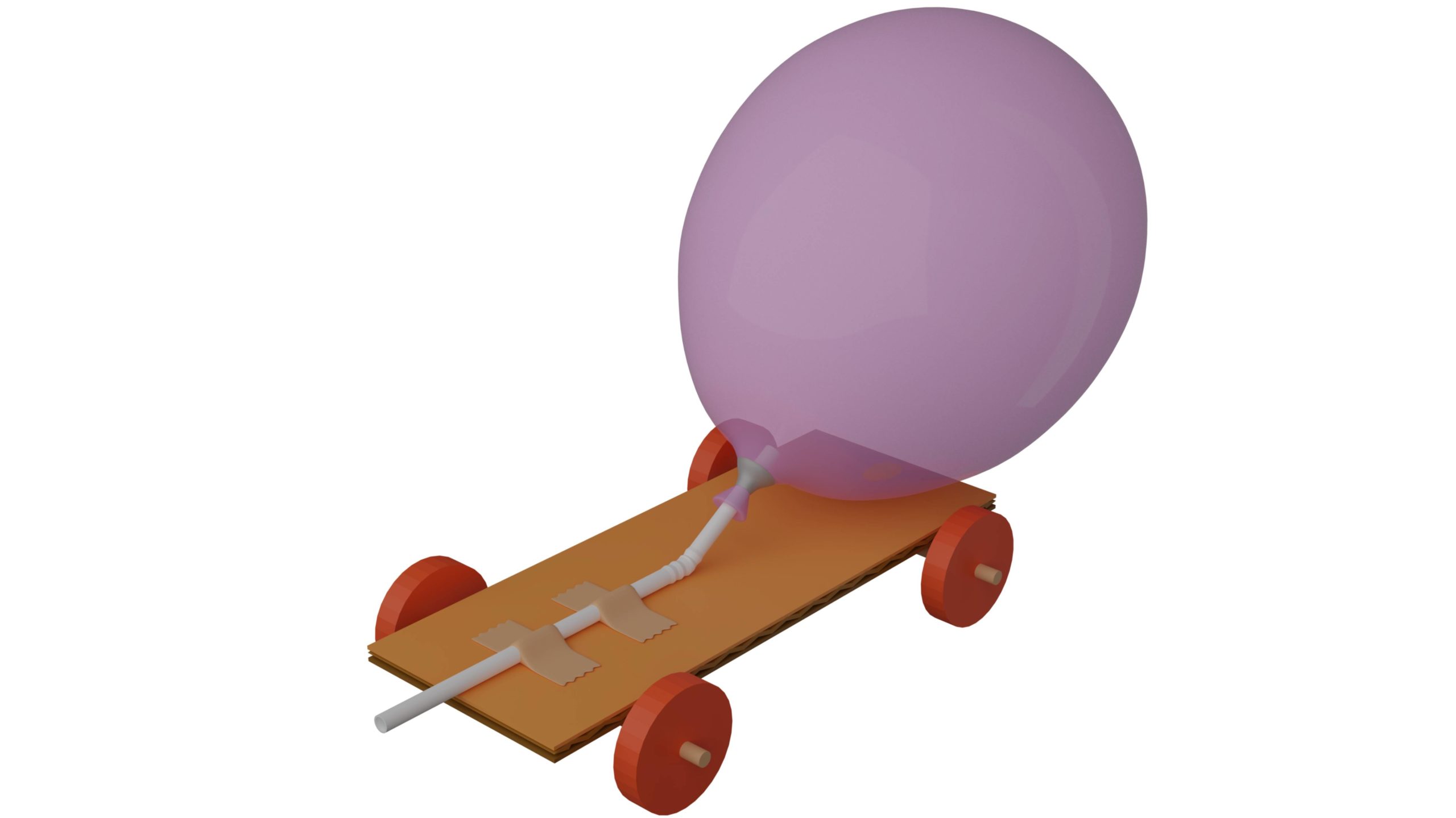 Make a Balloon-Powered Car - EFK
