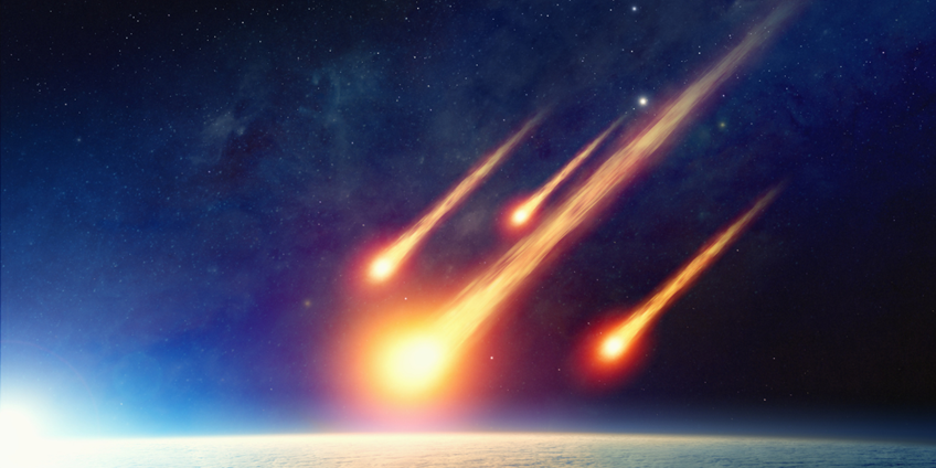 Asteroids Entering Earth's Atmosphere