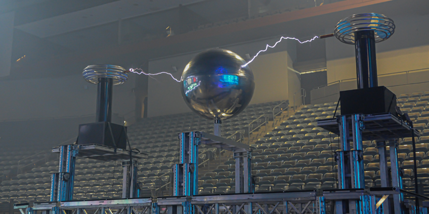 Tesla Coil in Action